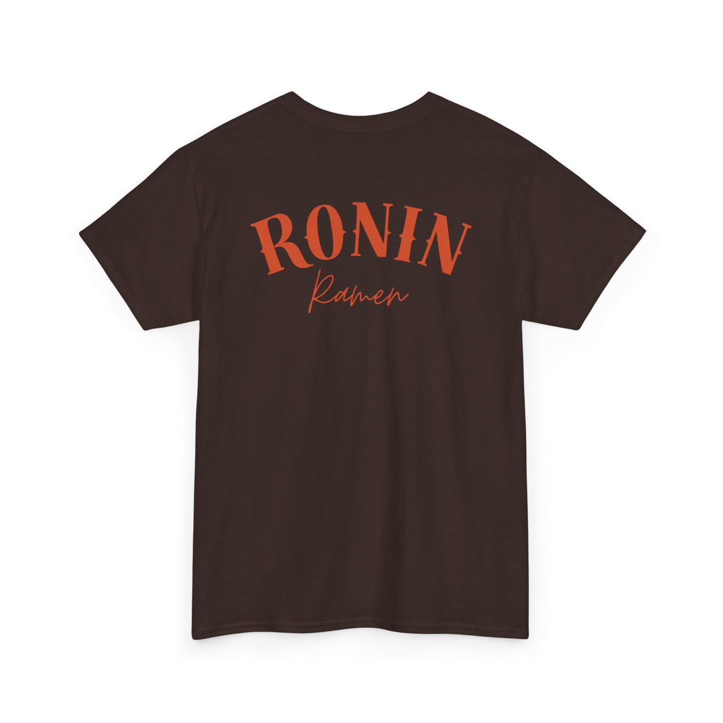 Ronin Ramen Tee: Unisex Cotton Shirt, Japanese Art, Foodie Gift, Anime Fashion, Casual Wear, Streetwear Style