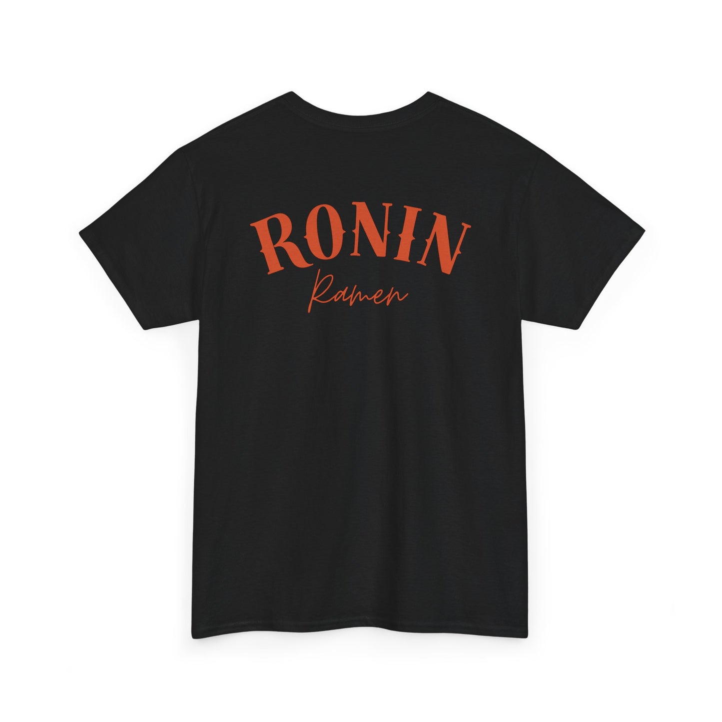 Ronin Ramen Tee: Unisex Cotton Shirt, Japanese Art, Foodie Gift, Anime Fashion, Casual Wear, Streetwear Style