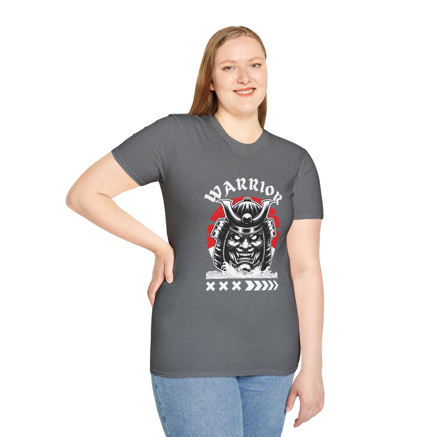 Warrior Samurai Graphic T-Shirt for Bold Individuals, Unisex Tee for Casual Wear, Gift for Warriors, Samurai Fans, and Unique Style Seekers