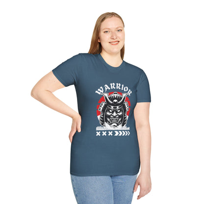 Warrior Samurai Graphic T-Shirt for Bold Individuals, Unisex Tee for Casual Wear, Gift for Warriors, Samurai Fans, and Unique Style Seekers
