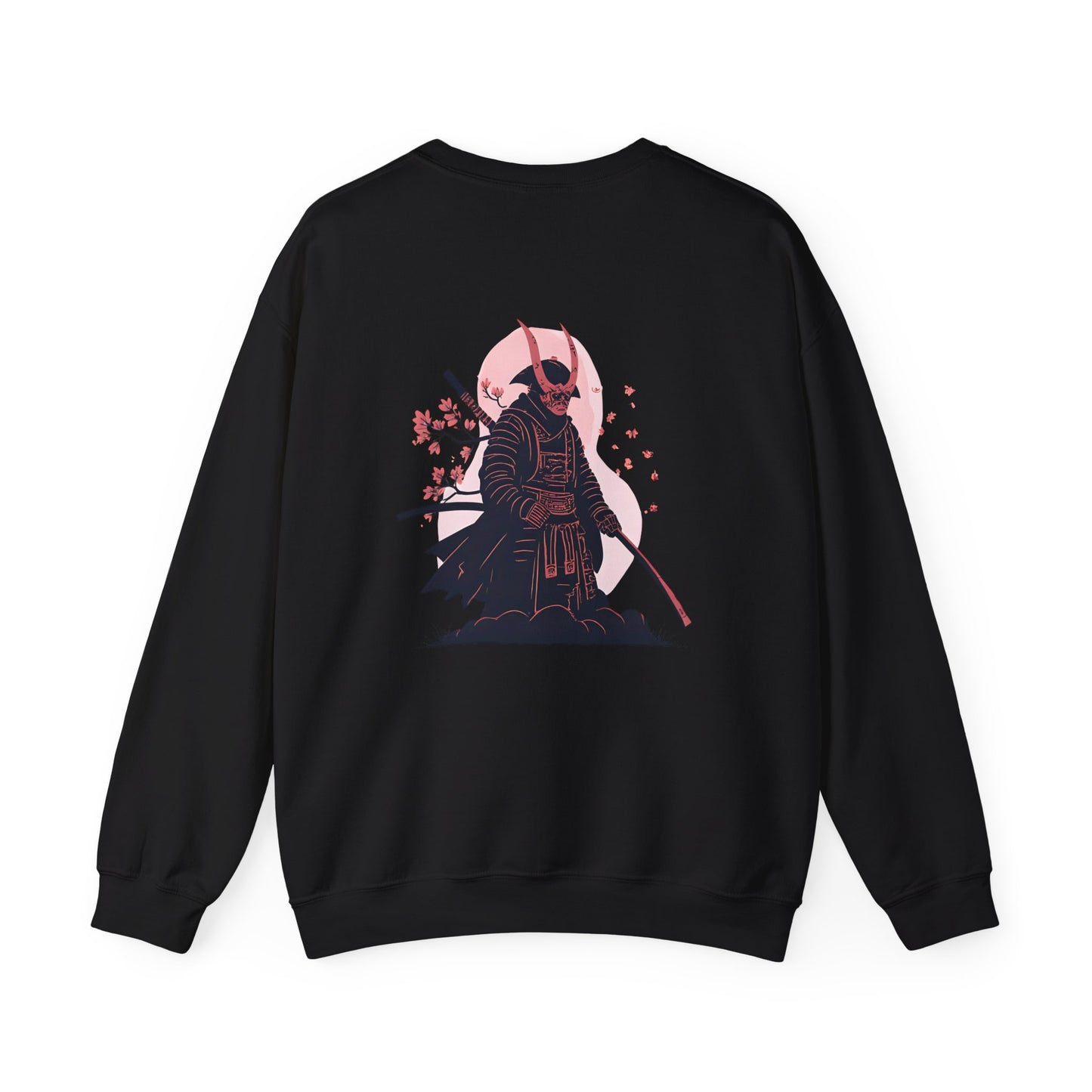Samurai Vibes Crewneck Sweatshirt, Unisex Heavy Blend, Cosplay Apparel, Casual Streetwear, Gift for Anime Fans, Fall/Winter Essential